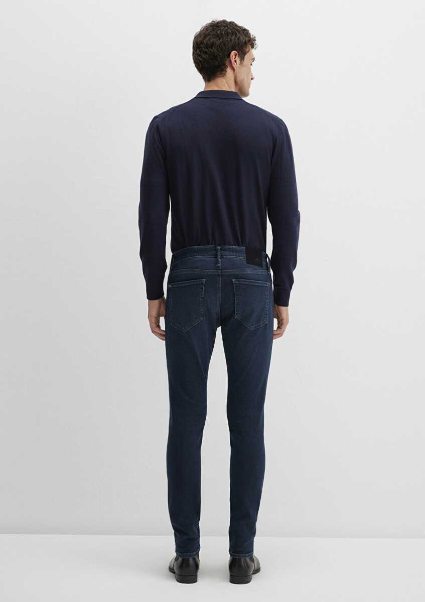 Mavi James Lux Black Puslu Koyu Mavi Erkek Jean Pantolon 0042490825 - 5