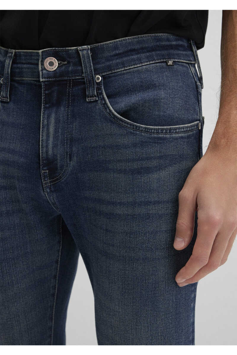 Mavi James Mavi Pro Puslu Indigo Mavisi Gabardin Erkek Pantolon 0042490987 - 5