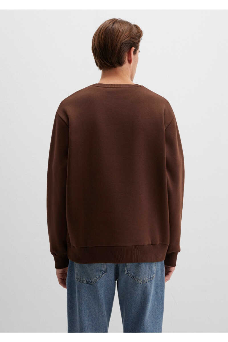 Mavi Jeans Bisiklet Yaka Erkek Sweat 0S10586-88067 - 4