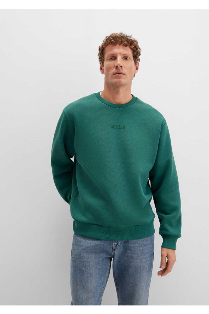 Mavi Jeans Detaylı Yeşil Loose Fit Erkek Sweatshirt 0S10586-71874 - 2