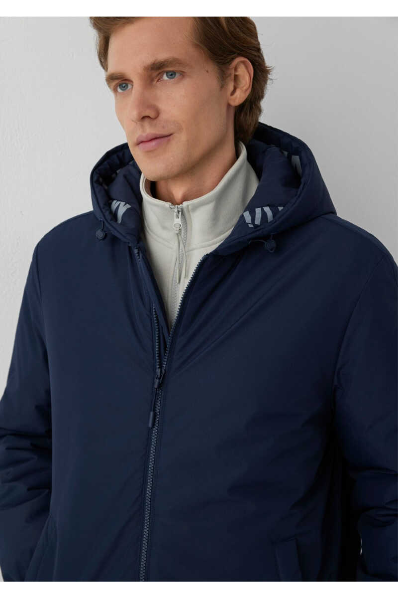 Mavi Jeans Kapüşonlu Lacivert Loose Fit Erkek Mont 0110832-82183 - 1