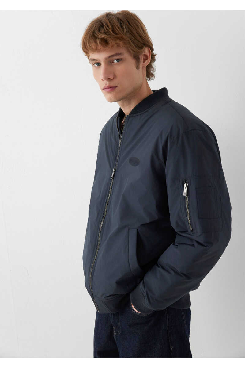 Mavi Jeans Lacivert Loose Fit Erkek Bomber Ceket 0110878-70499 - 1
