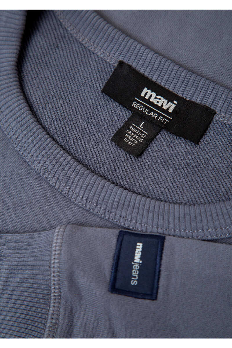Mavi Jeans Mavi Basic Regular Fit Erkek Sweatshirt 0S10620-70759 - 8
