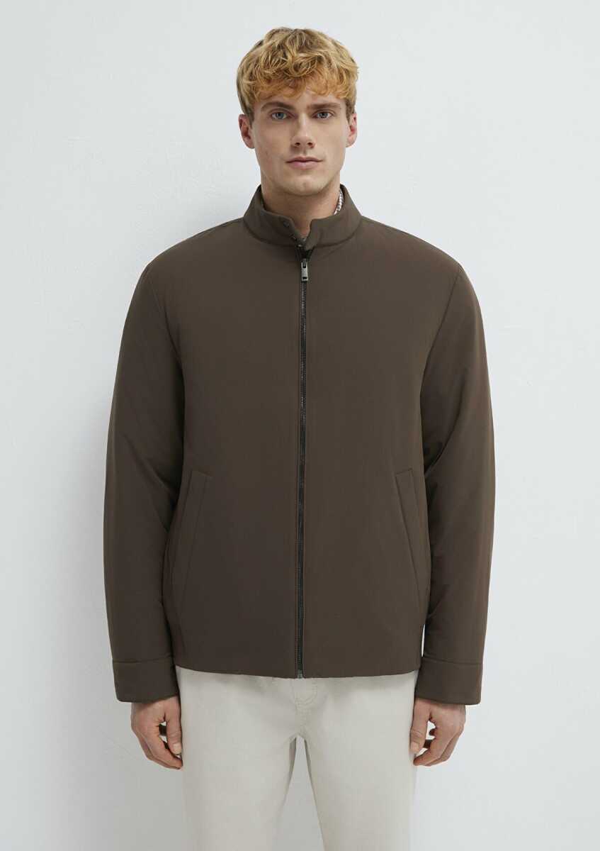 Mavi Kahverengi Bomber Regular Fit Erkek Ceket 0110761-71541 - 3