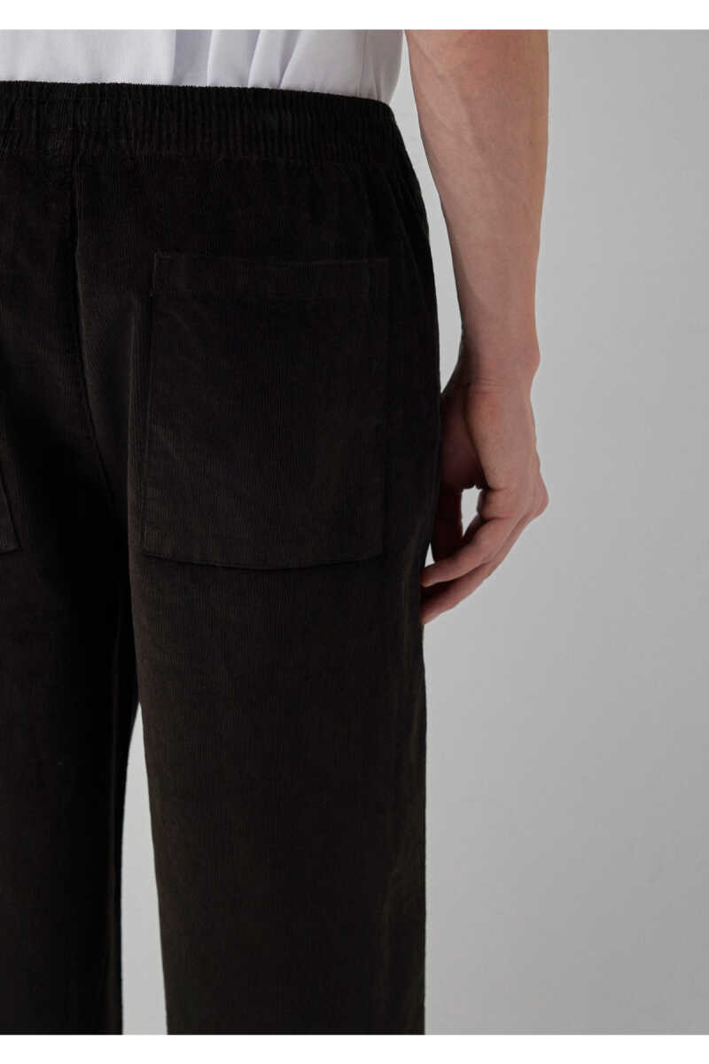 Mavi Kahverengi Kadife Regular Fit Erkek Jogger Pantolon 0010619-90892 - 7