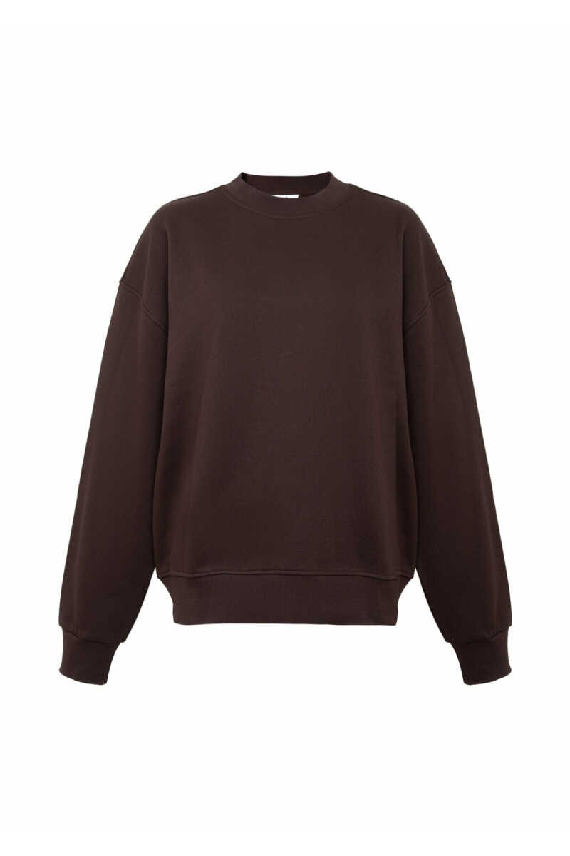Mavi Kahverengi Loose Fit Kadın Sweatshirt 1S10576-70240 - 7