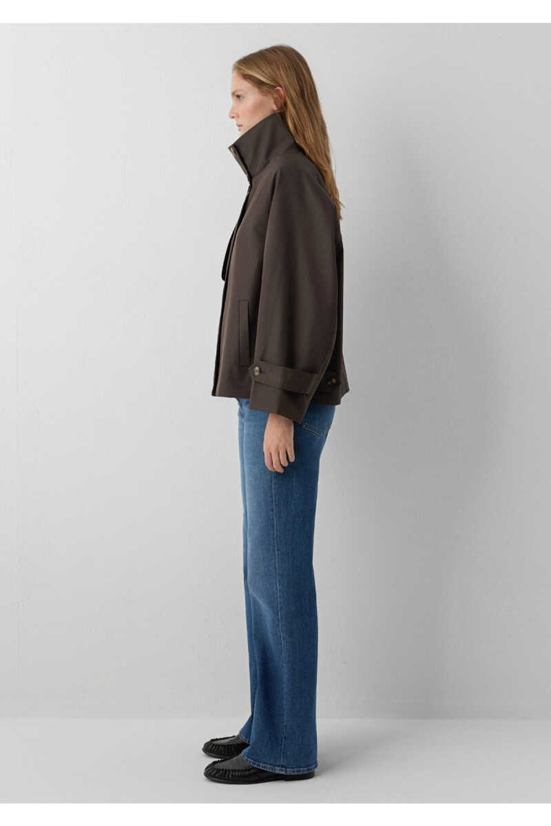 Mavi Kahverengi Oversize Kadın Trençkot 1110853-91100 - 6