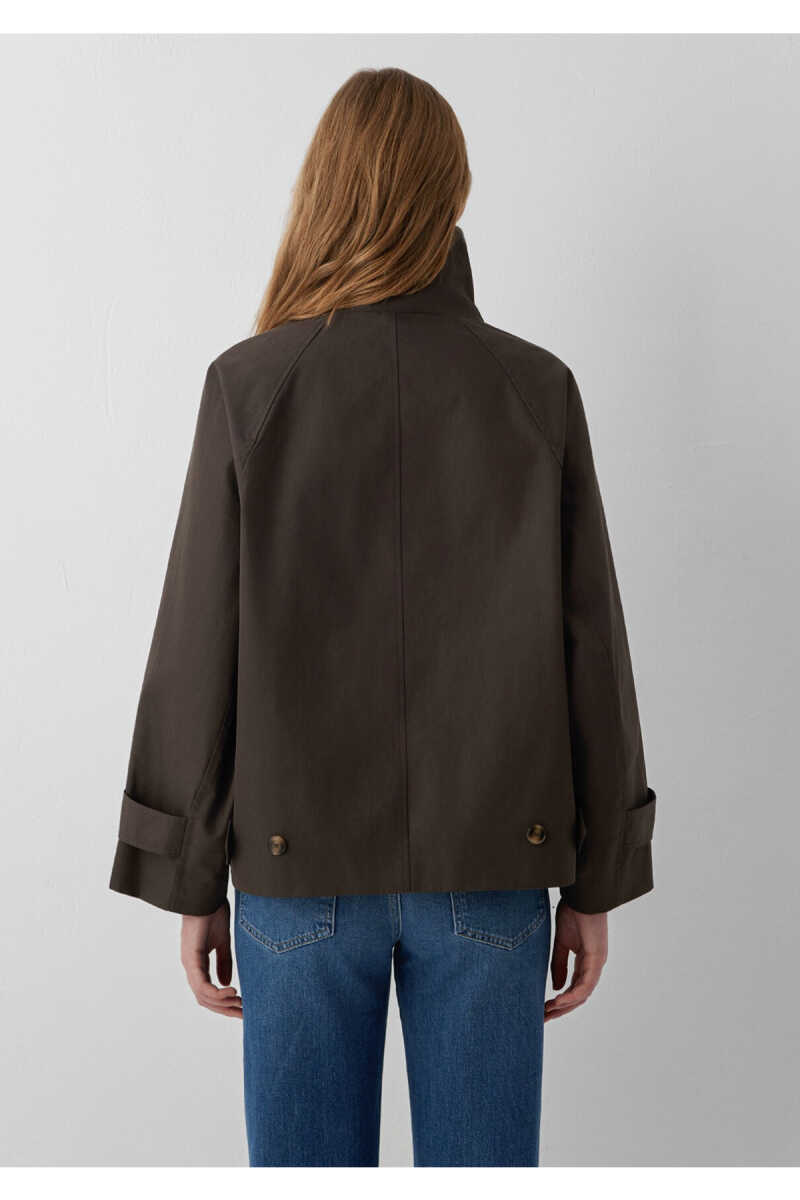 Mavi Kahverengi Oversize Kadın Trençkot 1110853-91100 - 7