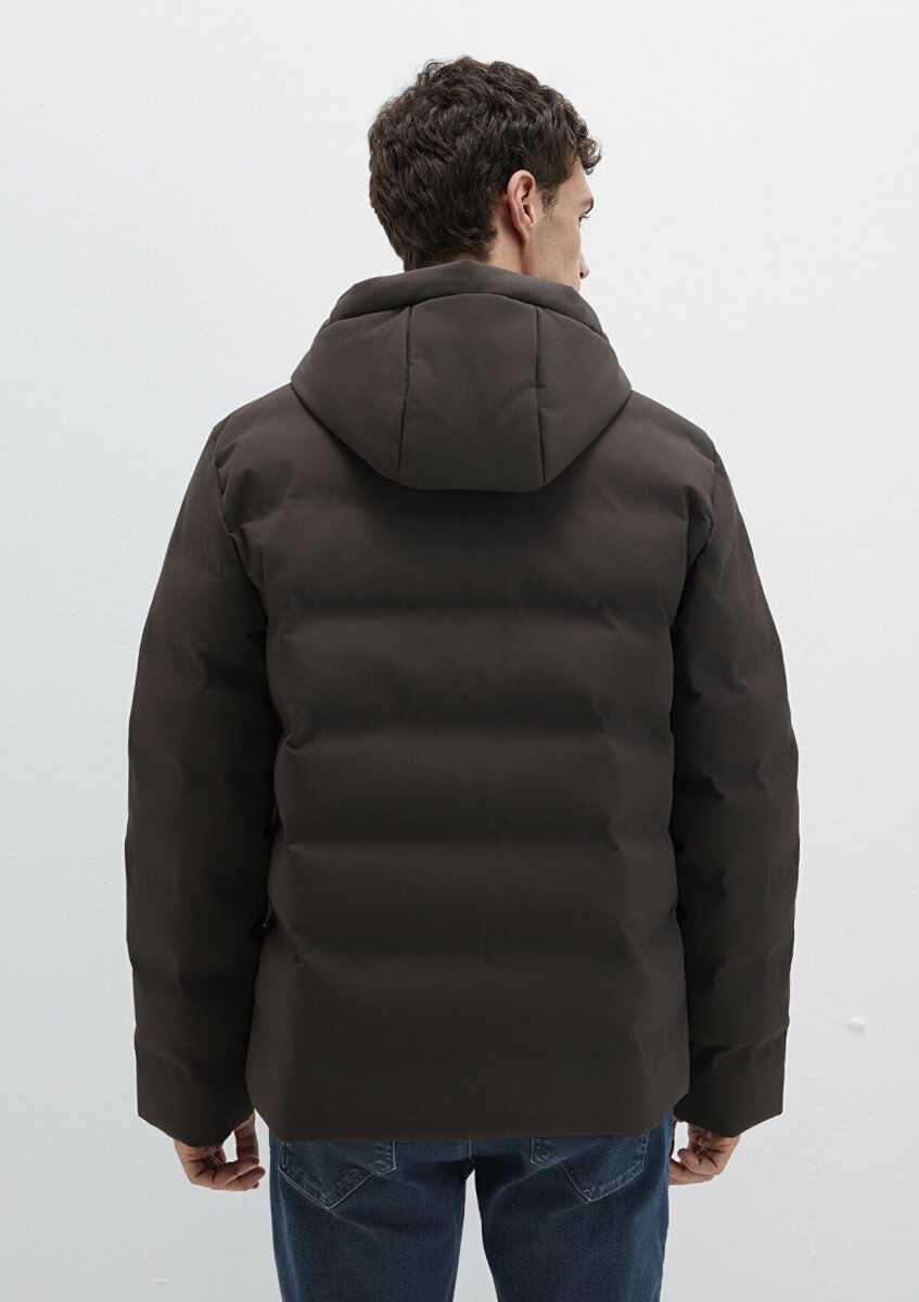 Mavi Kapişonlu Kahverengi Regular Fit Erkek Ceket 0110652-70219 - 5