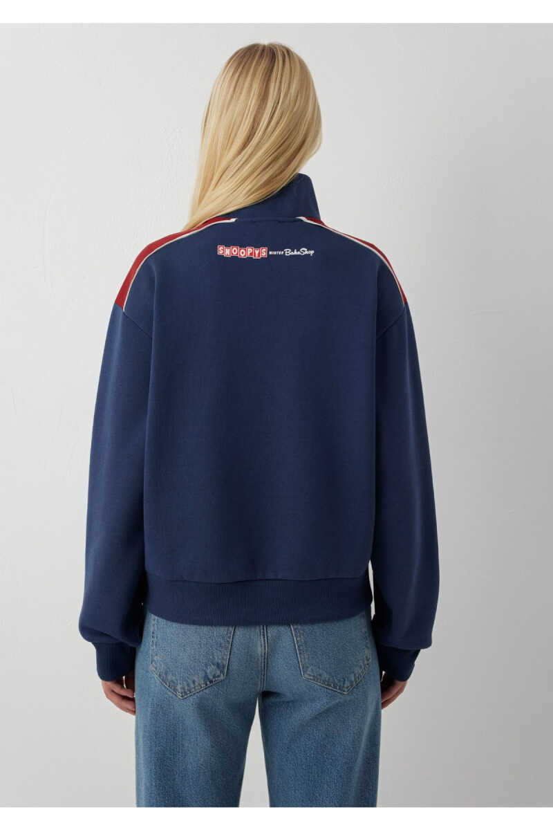 Mavi Kapüşonlu Lacivert Oversize Kadın Sweatshirt 1S20102-70487 - 6
