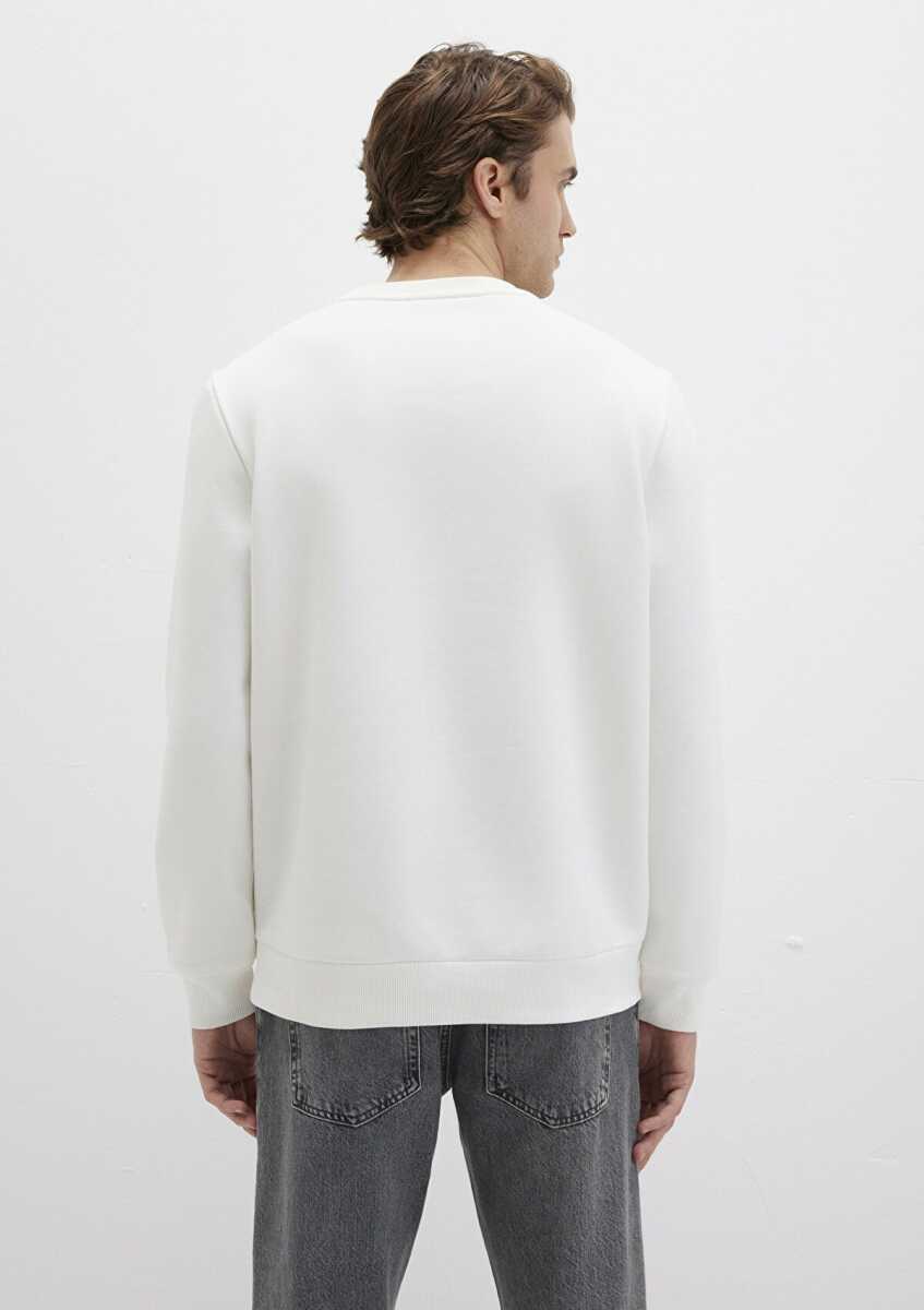 Mavi Kırık Beyaz Erkek Sweat 1912839-900 - 8