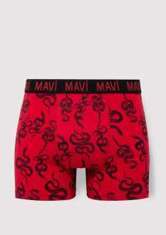 Mavi Kırmızı Erkek Boxer 0911056-82677