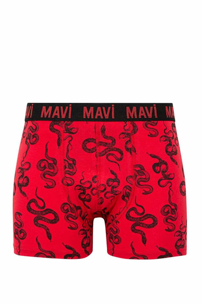 Mavi Kırmızı Erkek Boxer 0911056-82677 - 3