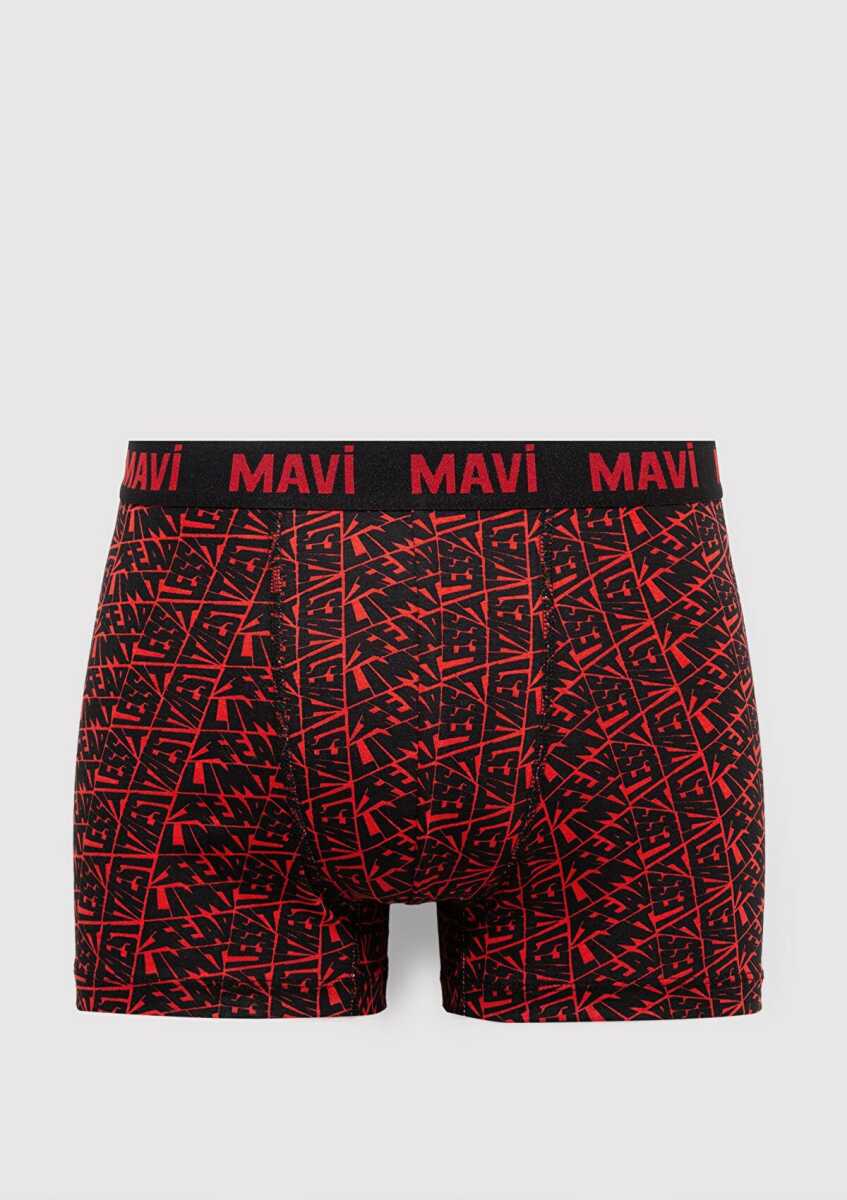 Mavi Kırmızı Erkek Boxer 0911849-25111 - 1