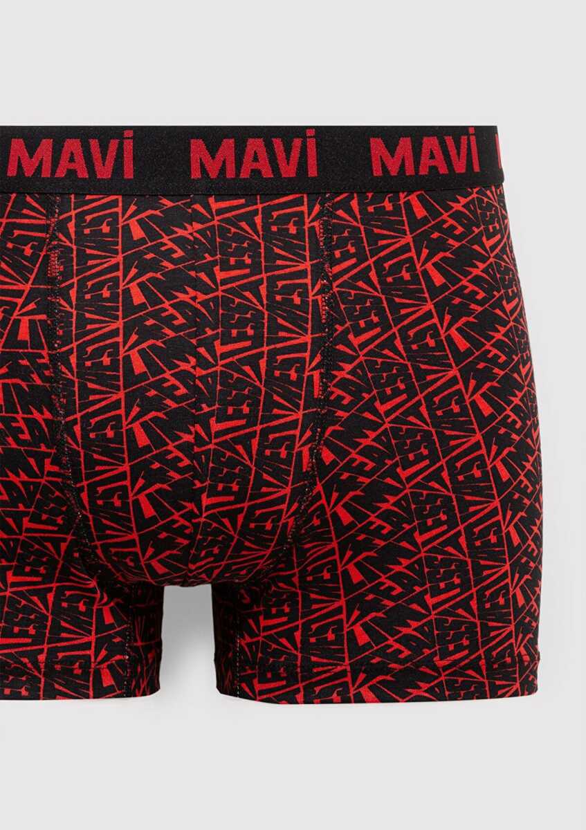 Mavi Kırmızı Erkek Boxer 0911849-25111 - 2