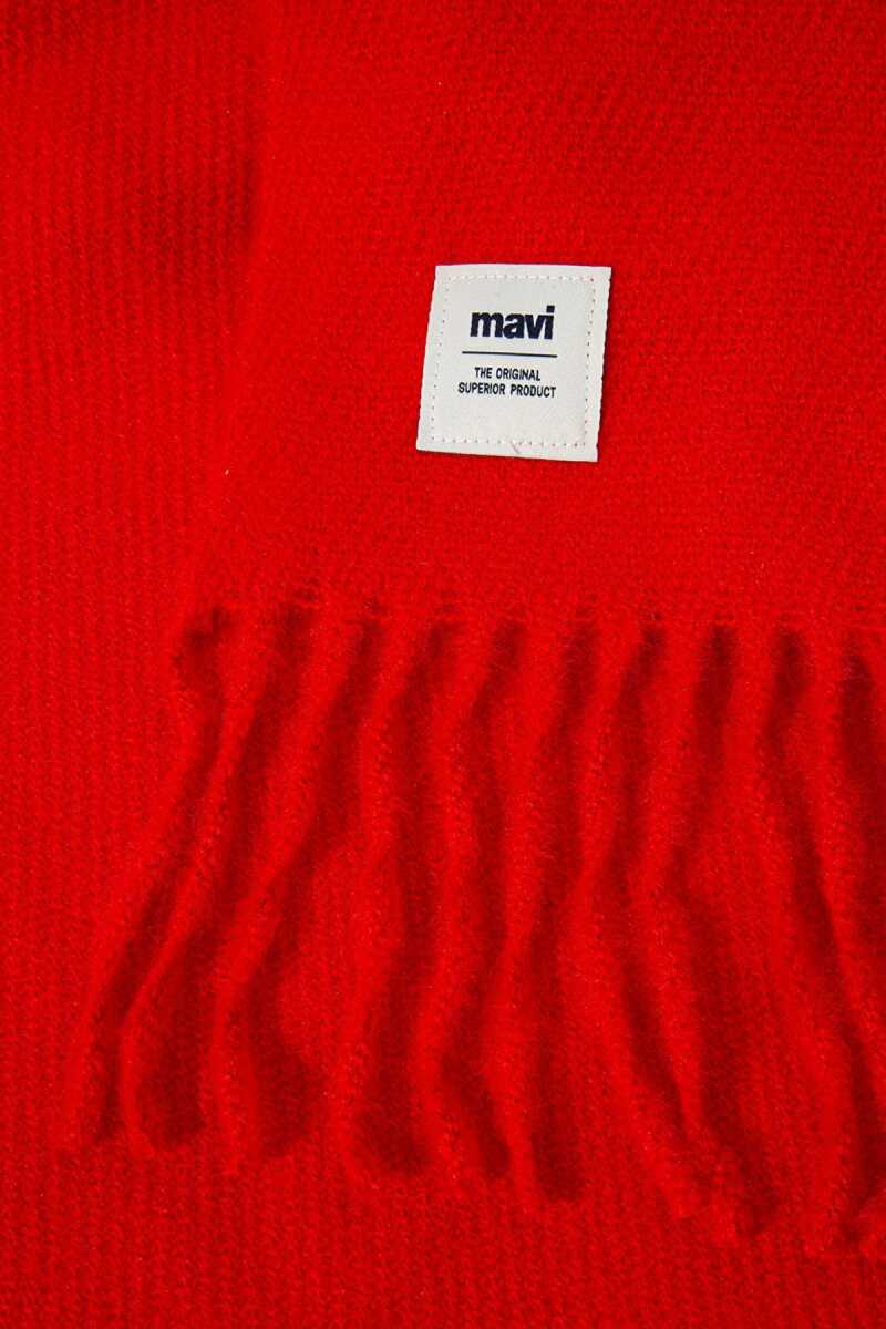 Mavi Kırmızı Kadın Atkı 198940-32180 - 8