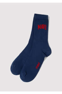 Mavi Koyu Mavi Soket Erkek Çorap 0911160-34961