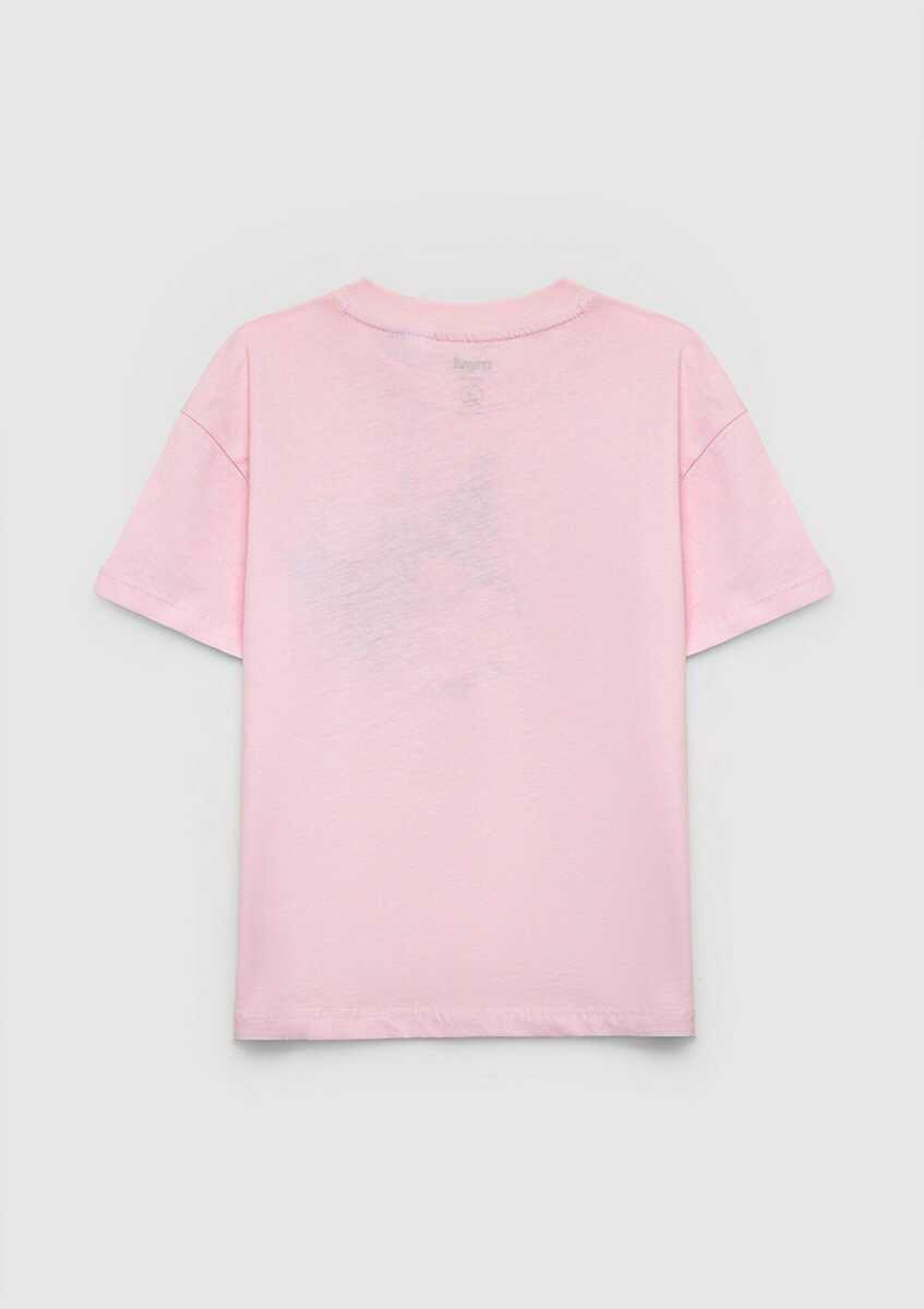 Mavi Kuromi Baskılı Loose Fit Çocuk Tişört 7610477-90773 - 3