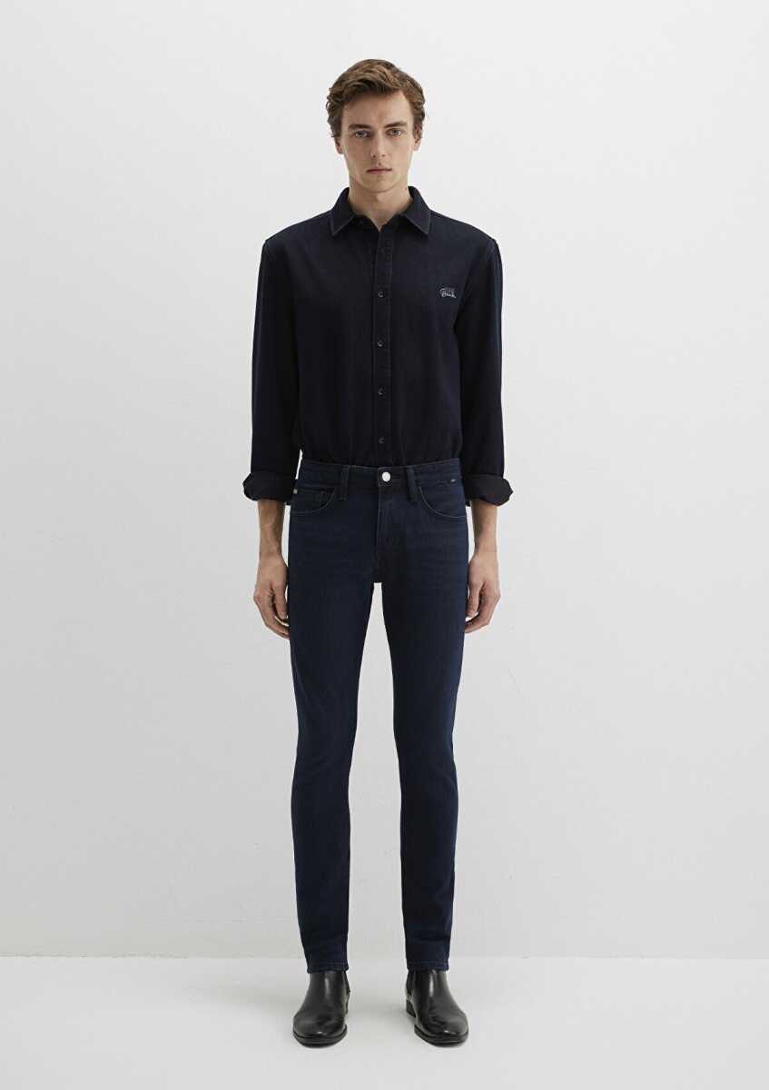 Mavi Kvnç Dark Midnight Mavi Black Erkek Jean Pantolon 001070-91239 - 3