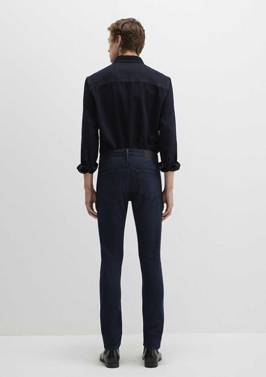 Mavi Kvnç Dark Midnight Mavi Black Erkek Jean Pantolon 001070-91239 - 4