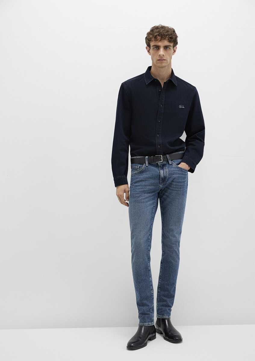 Mavi Kvnç Foggy Blue Mavi Black Erkek Jean Pantolon 001070-90983 - 2