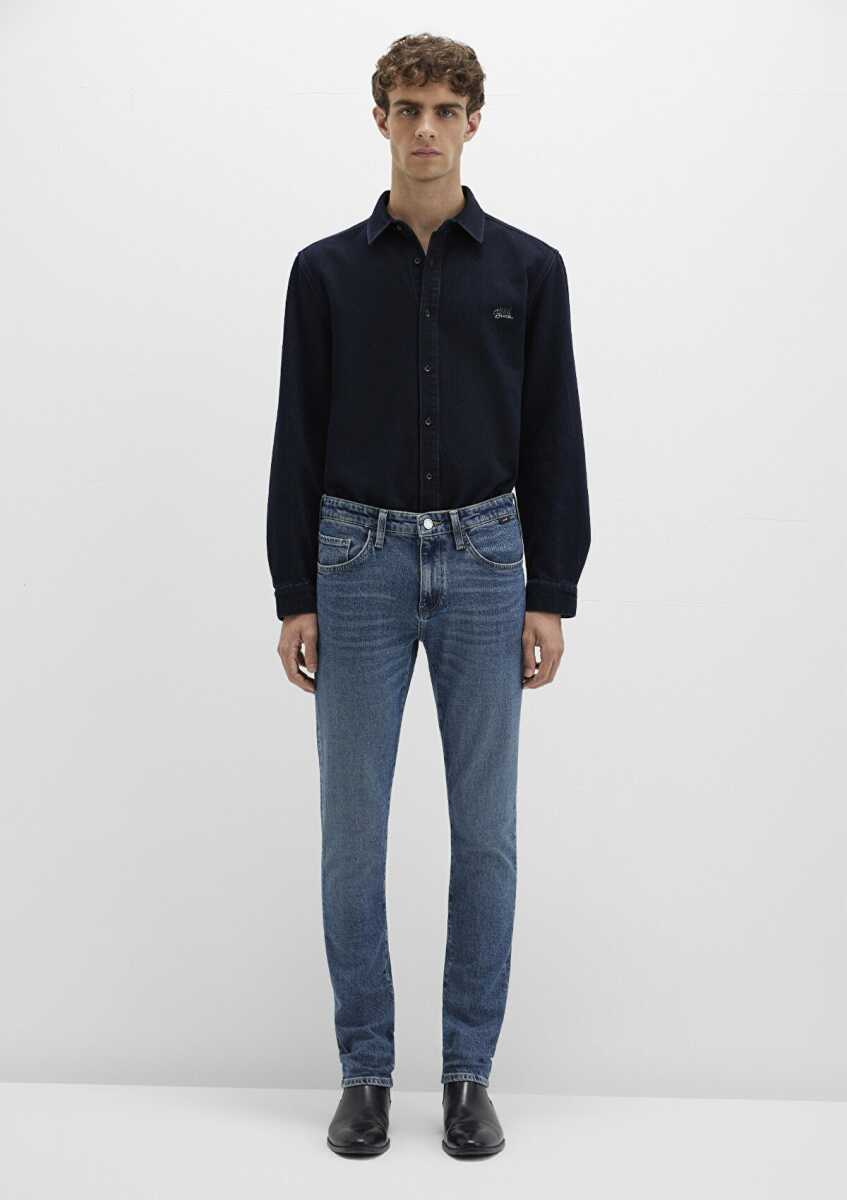 Mavi Kvnç Foggy Blue Mavi Black Erkek Jean Pantolon 001070-90983 - 3