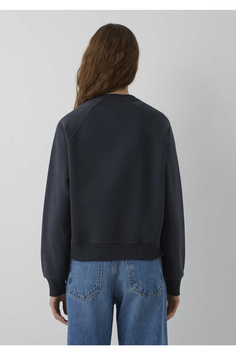 Mavi Lacivert Basic Regular Fit Kadın Sweatshirt 1S10578-70499 - 5