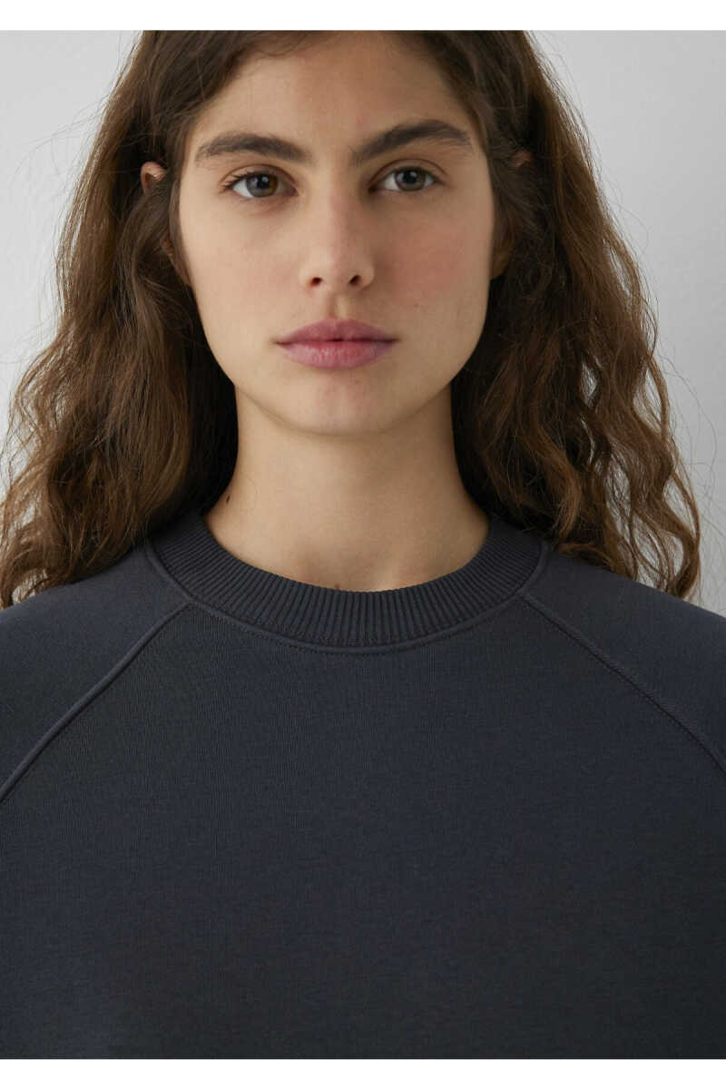 Mavi Lacivert Basic Regular Fit Kadın Sweatshirt 1S10578-70499 - 6