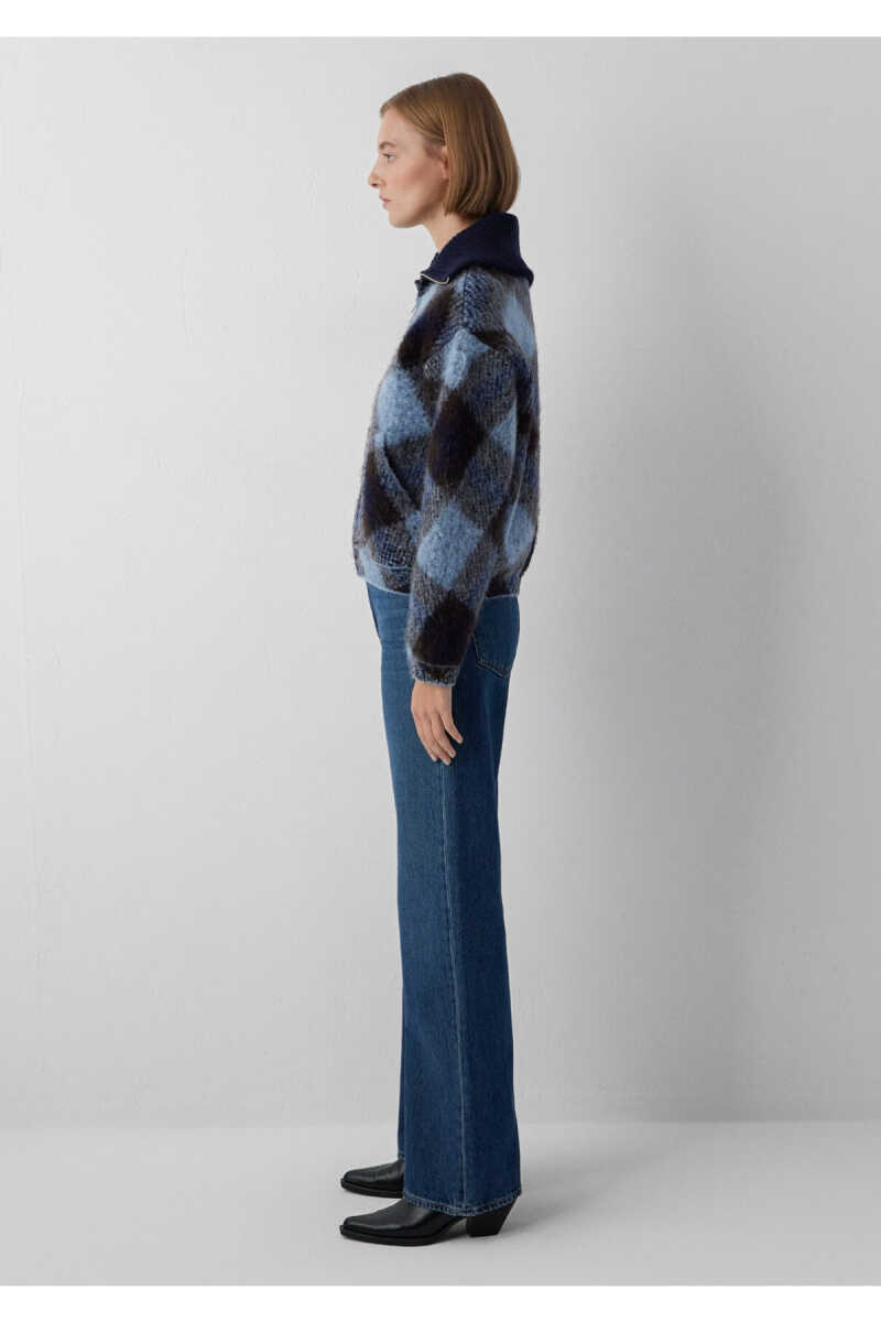 Mavi Lacivert Loose Fit Kadın Hırka 1720029-A6692 - 5
