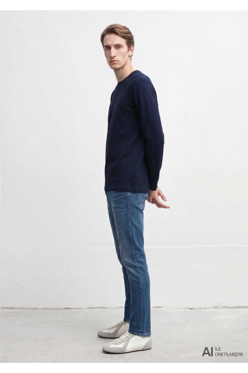 Mavi Lacivert Regular Fit Erkek Sweatshirt 0S20172-70490 - 2