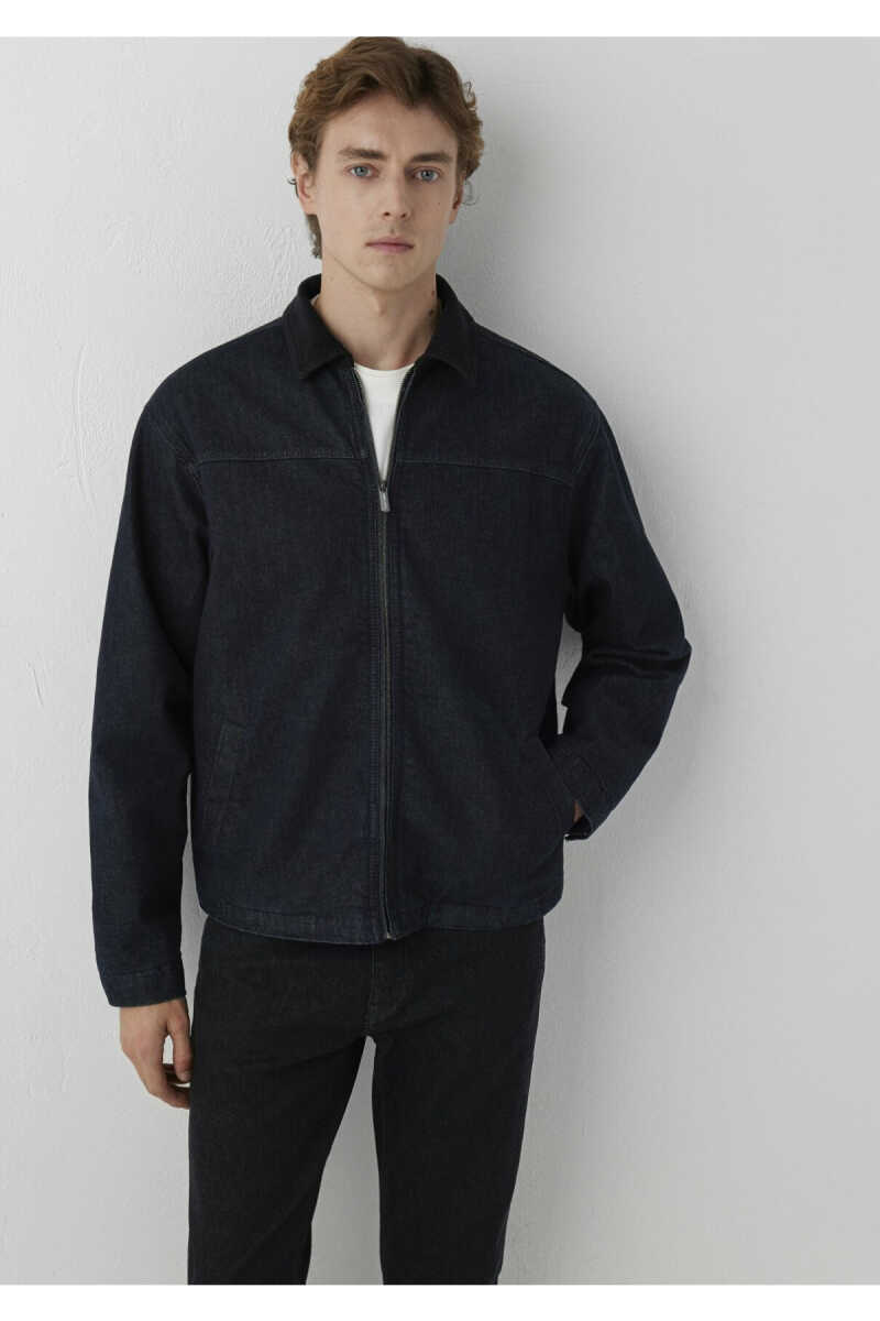 Mavi Larry Lacivert Erkek Jean Ceket 0110719-A3960 - 1