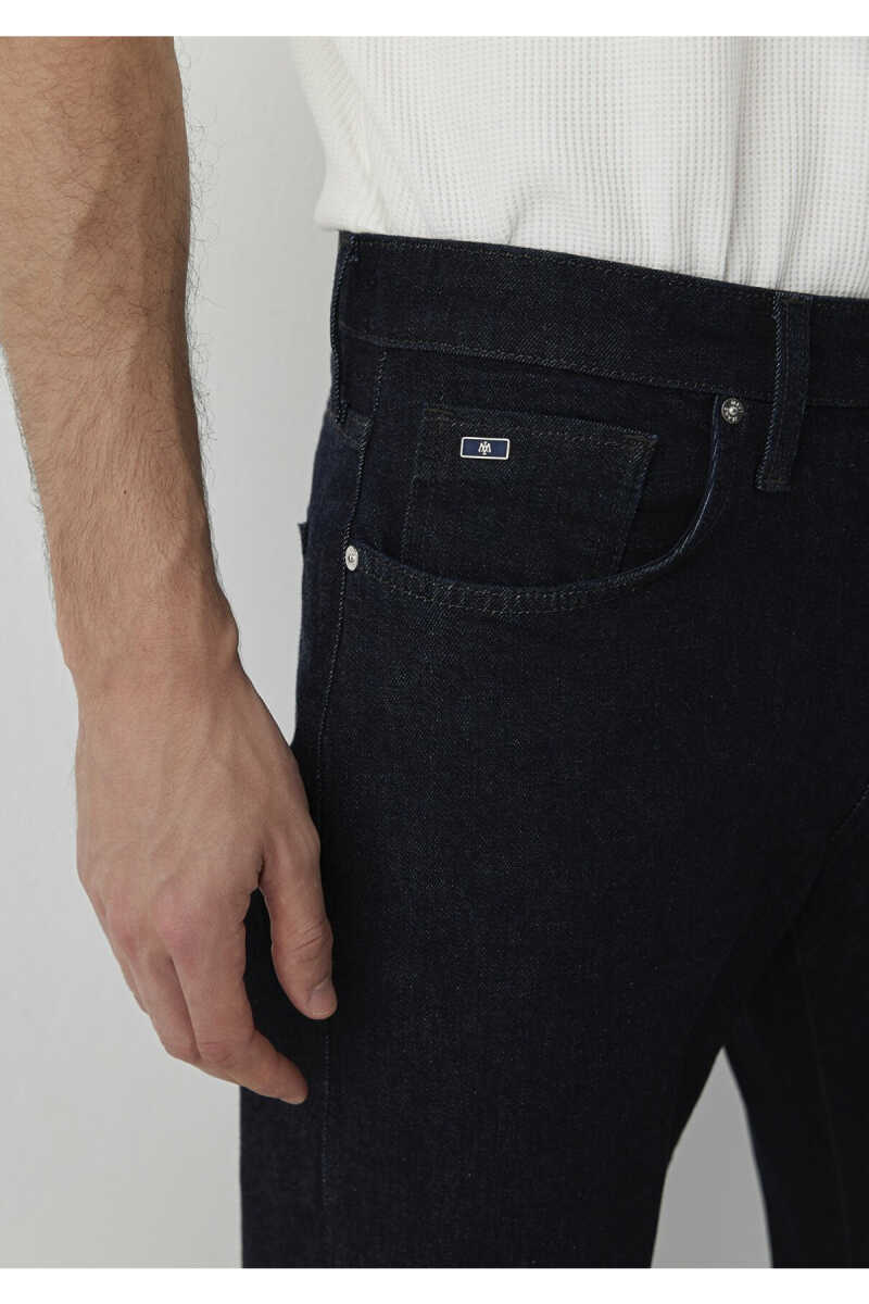 Mavi Lisbon Classic Denim Rinse Loose Fit Erkek Jean Pantolon 0010039-A3875 - 6