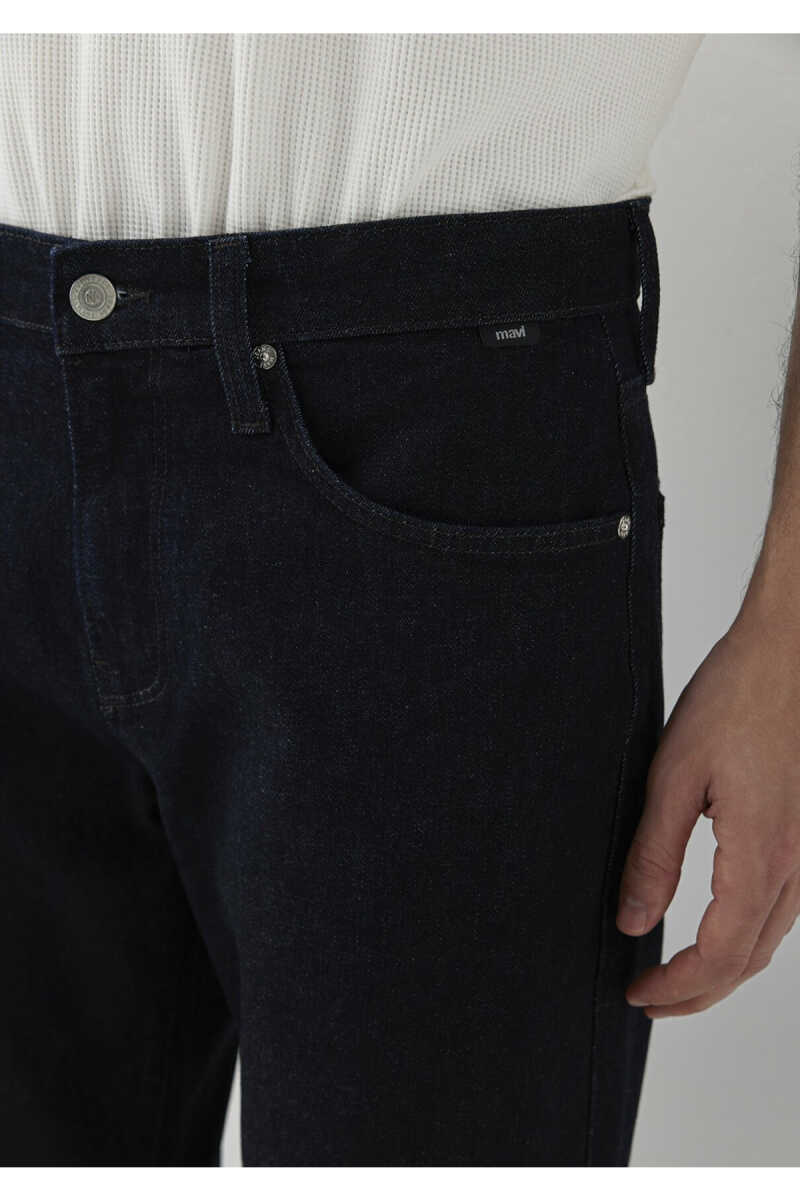 Mavi Lisbon Classic Denim Rinse Loose Fit Erkek Jean Pantolon 0010039-A3875 - 7