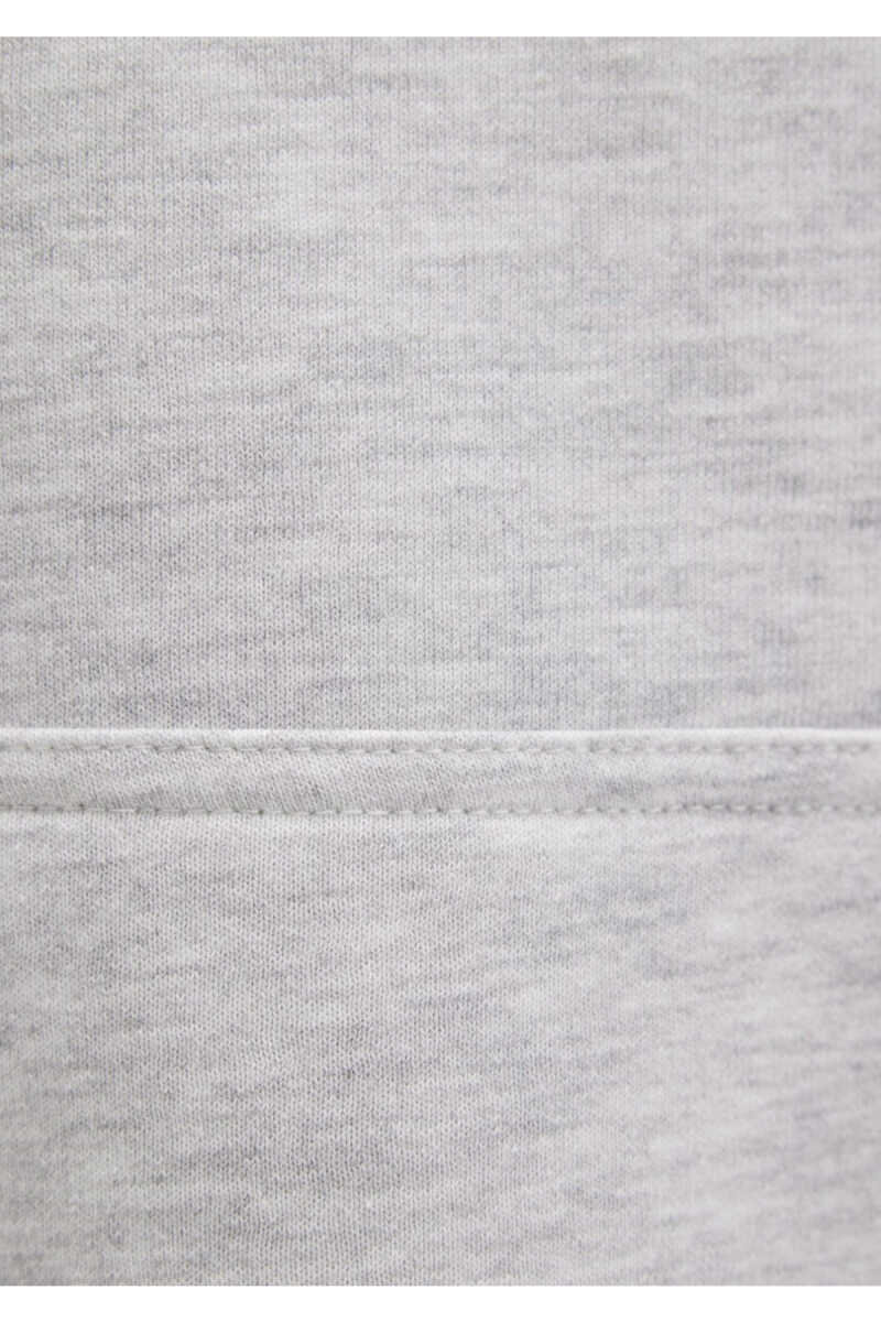 Mavi Logo Baskılı Kapüşonlu Gri Oversize Erkek Sweatshirt 067149-80196 - 8