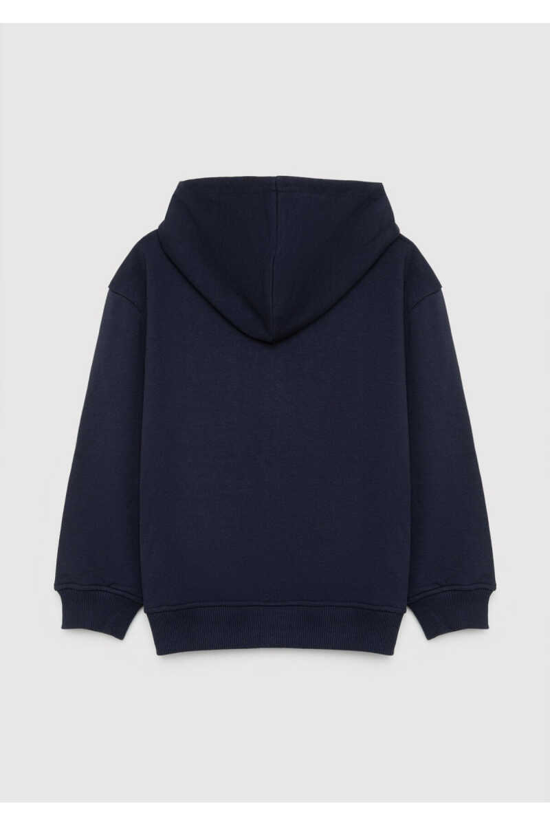 Mavi Logo Baskılı Lacivert Oversize Çocuk Sweatshirt 7S20067-84371 - 7