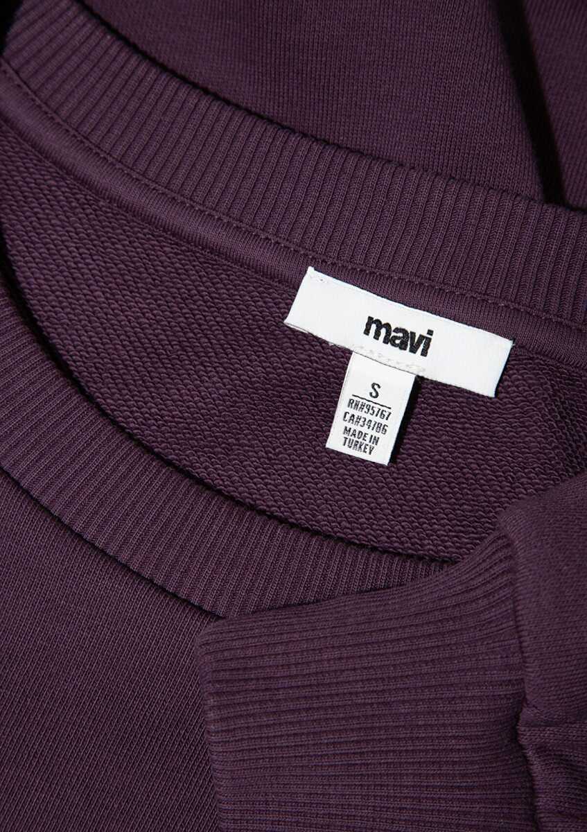 Mavi Logo Baskılı Loose Fit Kadın Sweat 1S10372-70635 - 8