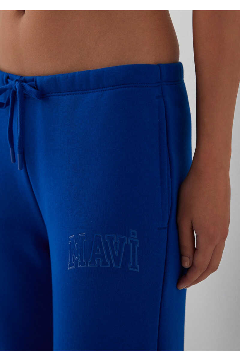 Mavi Logo Baskılı Mavi Kadın Eşofman Altı 1023344-70896 - 6