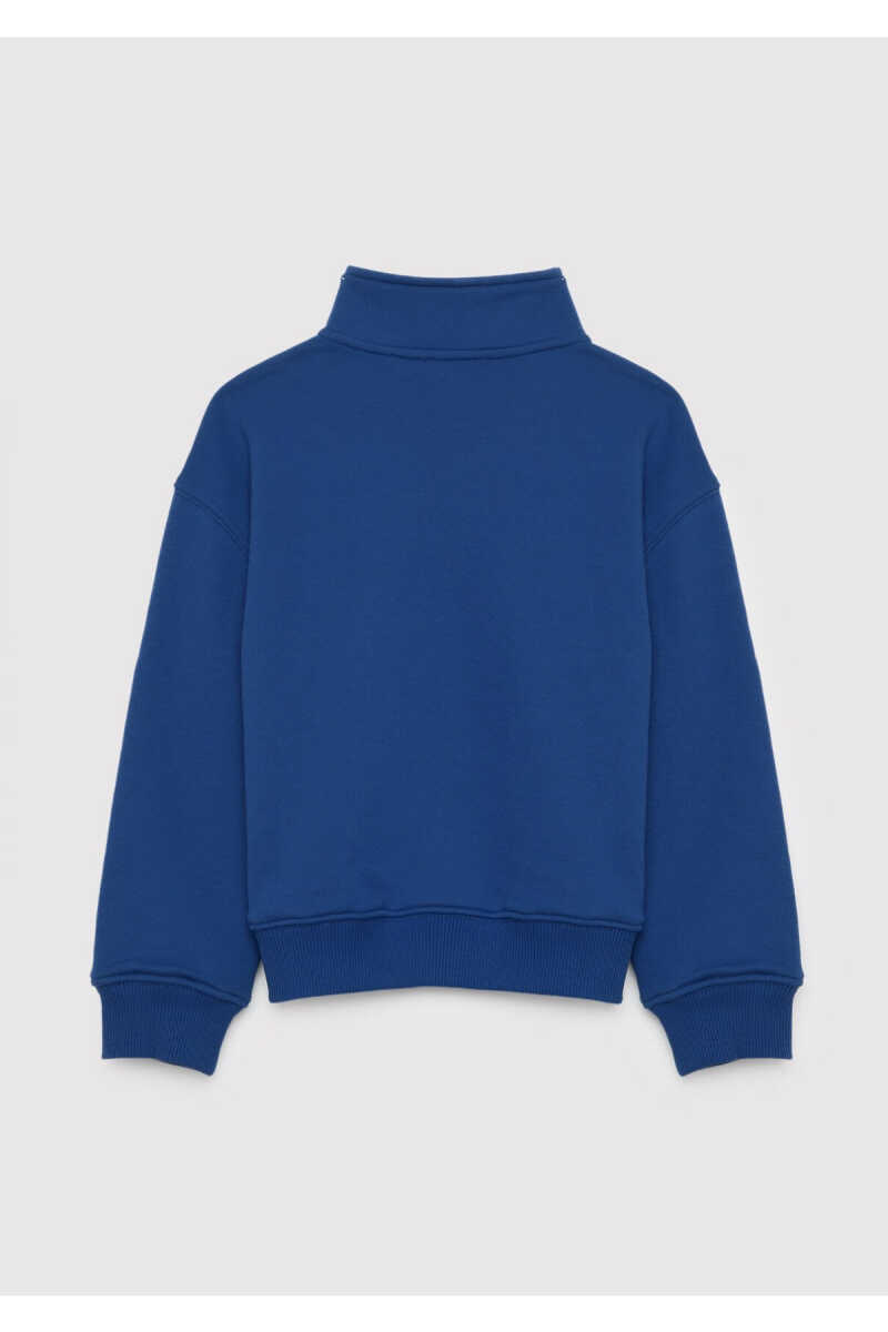 Mavi Logo Baskılı Mavi Loose Fit Çocuk Sweatshirt 7S20068-70896 - 7