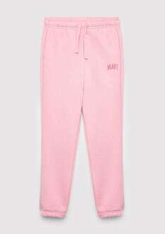 Mavi Logo Baskılı Pembe Regular Fit Çocuk Eşofman Altı 7010041-71015