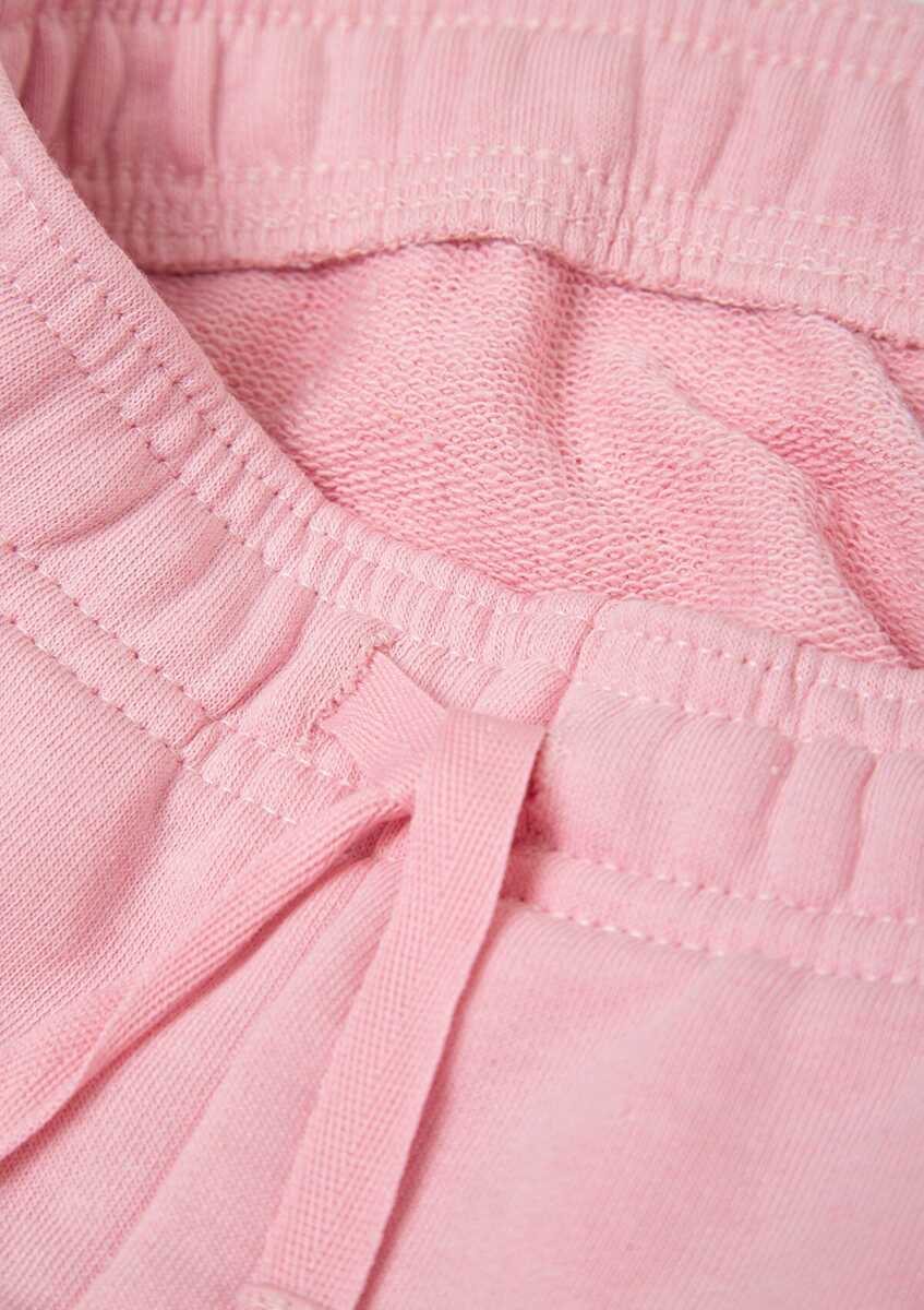 Mavi Logo Baskılı Pembe Regular Fit Çocuk Eşofman Altı 7010041-71015 - 3