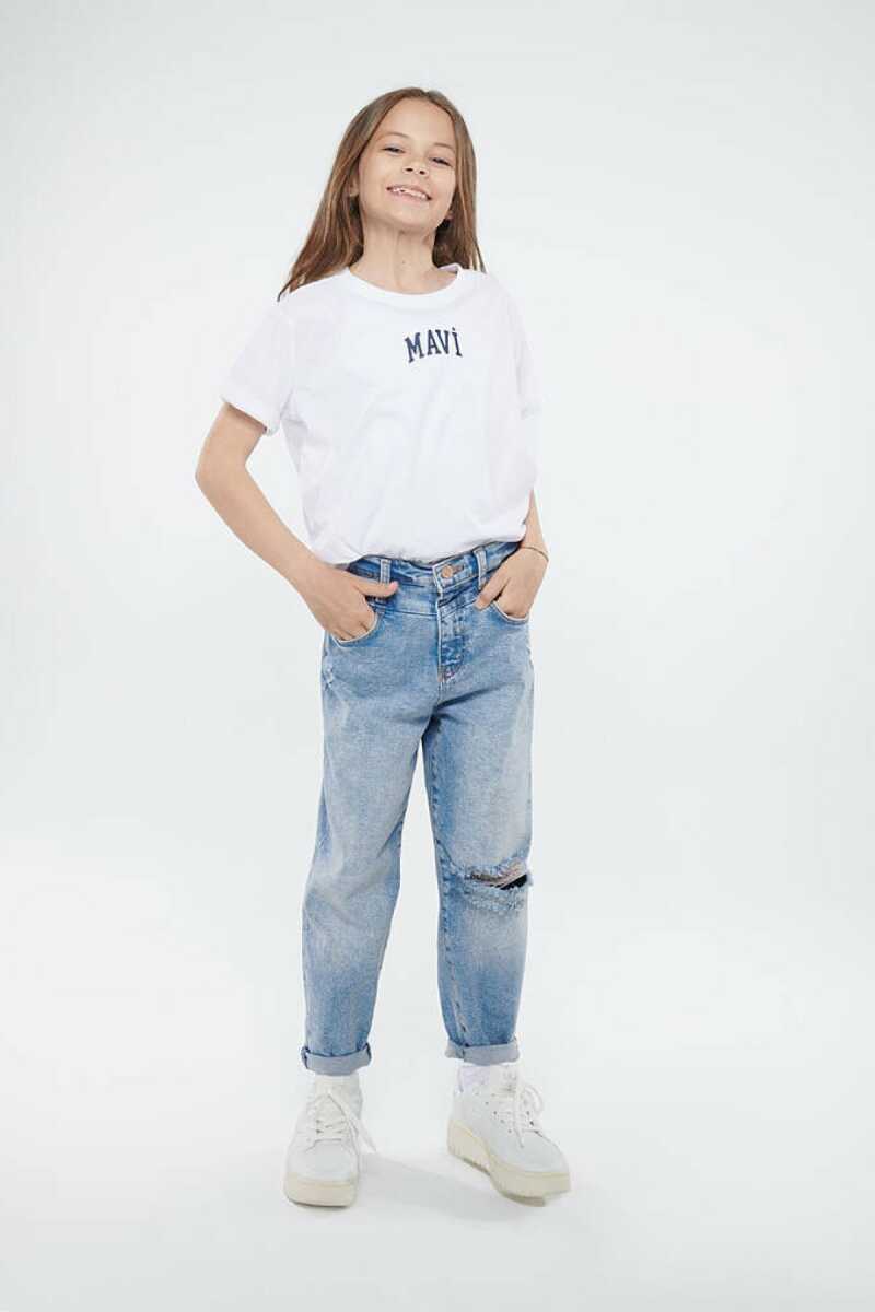 Mavi Lol Mid Denim Çocuk Jean Pantolon 7010037-82060 - 2