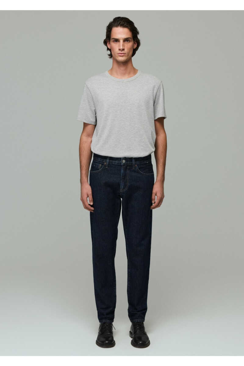 Mavi London 90lar Classic Koyu Puslu Mavi Tapered Erkek Jean Pantolon 0010172-A7464 - 4