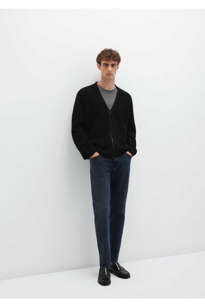 Mavi London Classic Denim Koyu Mürekkep Mavisi Tapered Normal Bel Erkek Jean Pantolon 0010172-89274 - 1