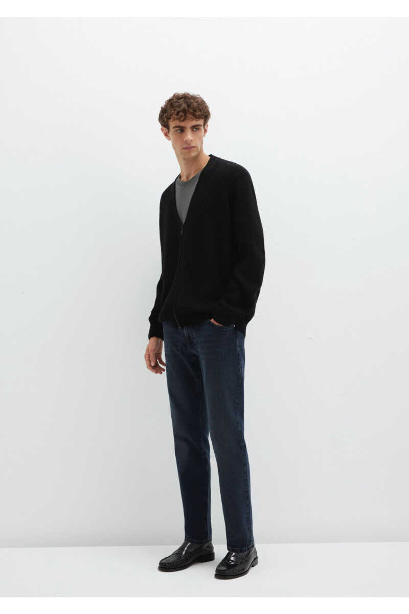Mavi London Classic Denim Koyu Mürekkep Mavisi Tapered Normal Bel Erkek Jean Pantolon 0010172-89274 - 2