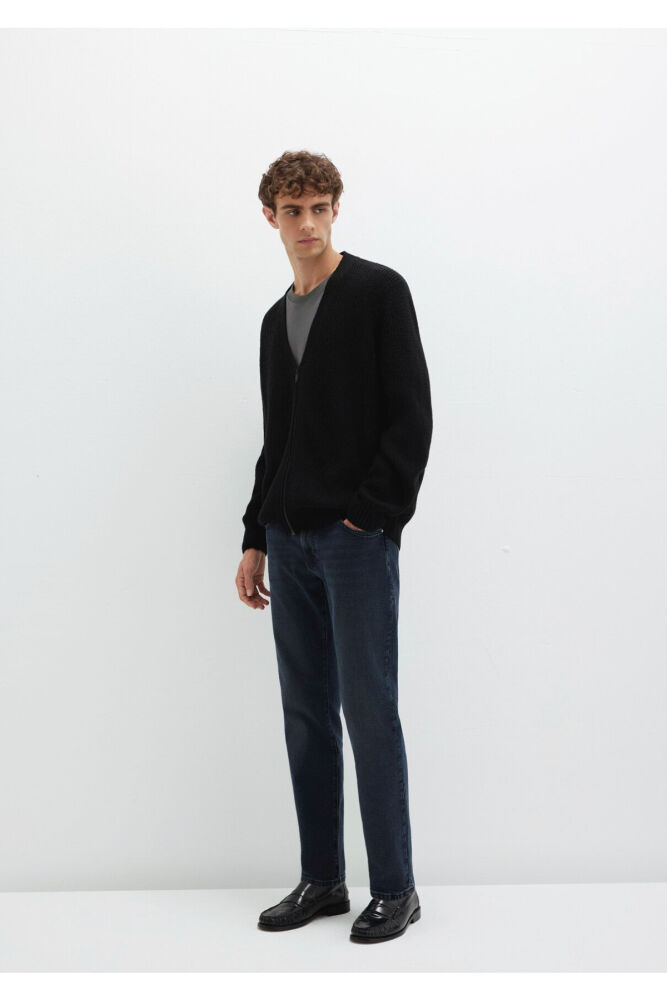 Mavi London Classic Denim Koyu Mürekkep Mavisi Tapered Normal Bel  Erkek Jean Pantolon 0010172-89274 (1)