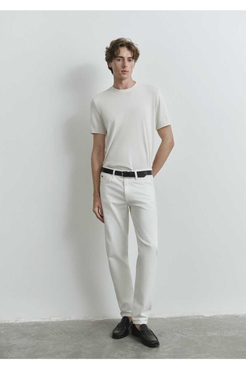 Mavi London Off White Classic Denim Erkek Jean Pantolon 0010172-89657 - 1