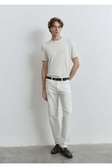 Mavi London Off White Classic Denim Erkek Jean Pantolon 0010172-89657