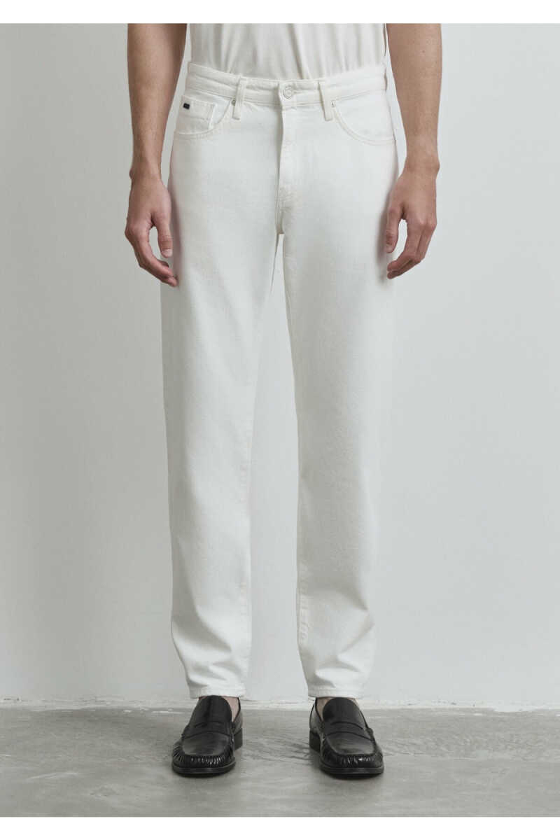 Mavi London Off White Classic Denim Erkek Jean Pantolon 0010172-89657 - 3