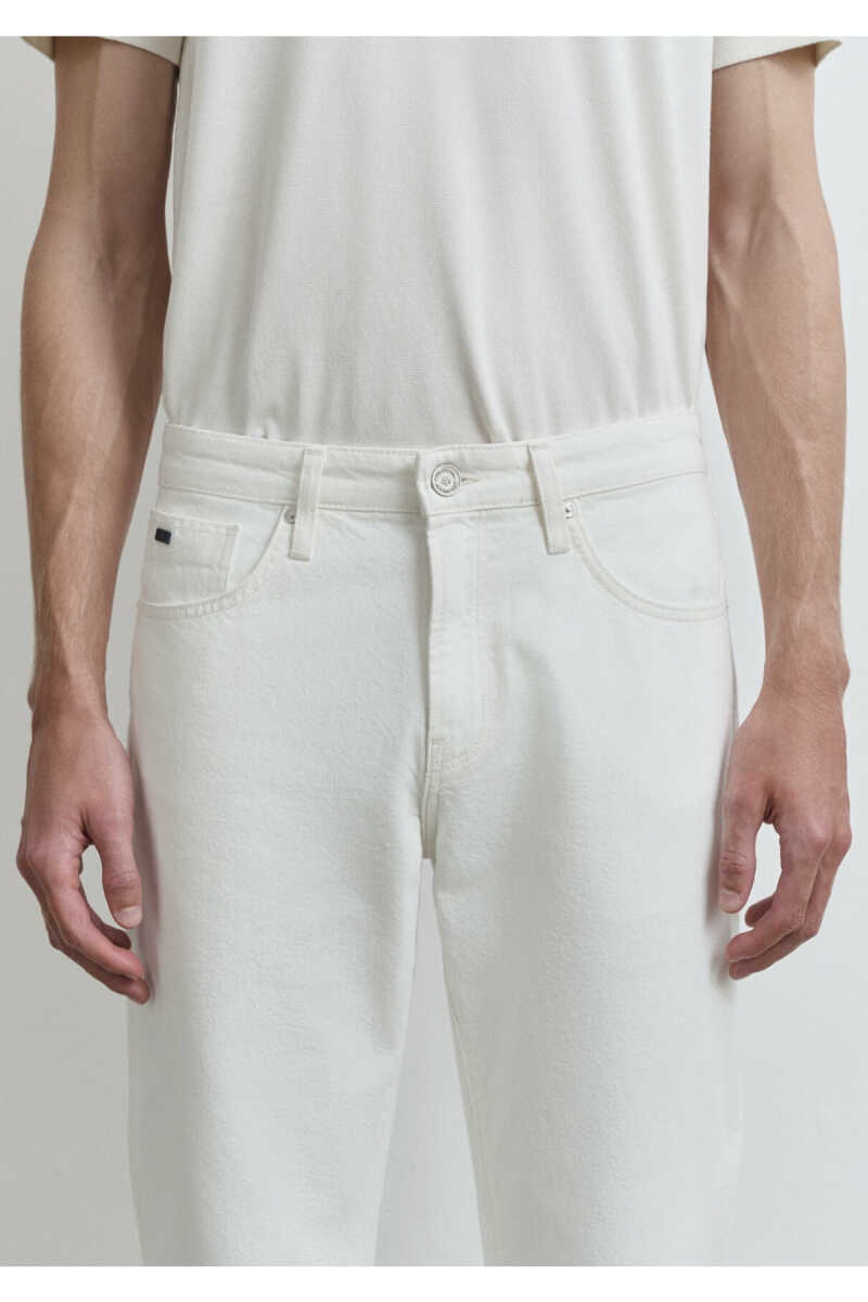 Mavi London Off White Classic Denim Erkek Jean Pantolon 0010172-89657 - 6