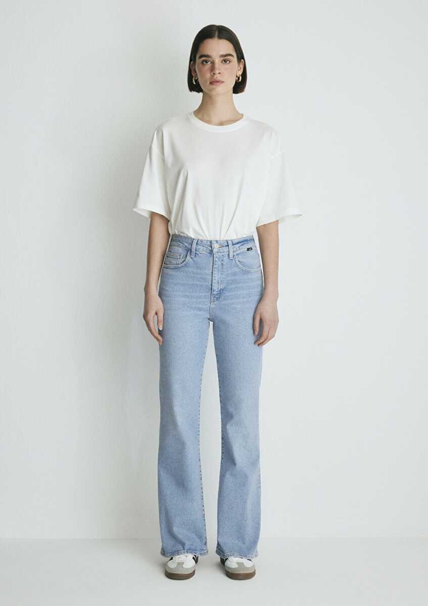 Mavi Los Angeles Lt Blue Denım Kadın Jean 1010349-84192 - 2